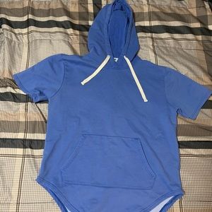 Shirt sleeve hoodie